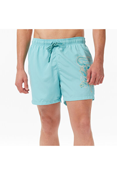 United 4 United4 Men's Green Swimwear Shorts