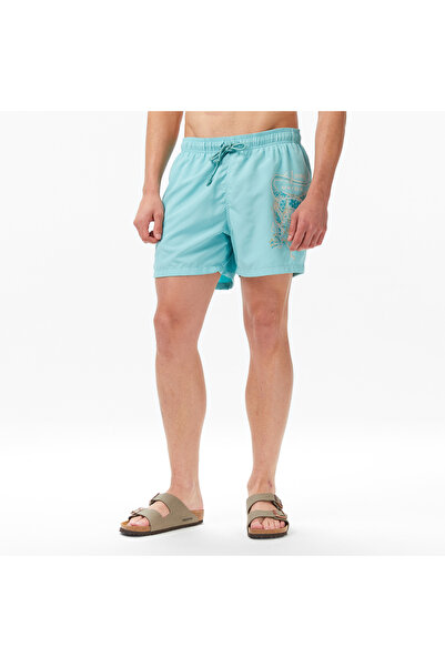 United 4 United4 Men's Green Swimwear Shorts