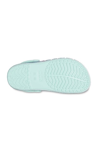 Crocs 209731-4ss Bayaband Rainbow Glitter Clg T &amp;ccedil;ocuk Terlik A&amp;ccedil;ık Mavi
