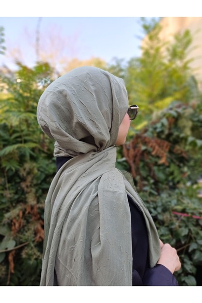 SK Scarfs Fresh Pamuk Kraş Kumaş Düz Şal