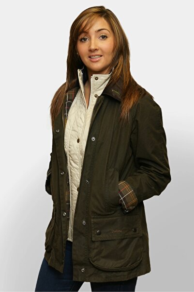 Barbour Classic Beadnell Yağlı Ceket Ol71 Olive