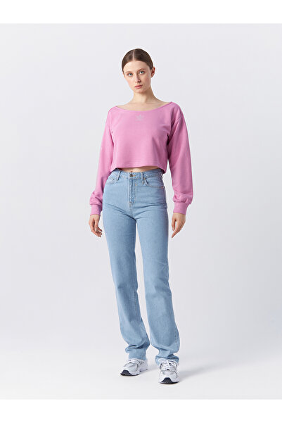 adidas Adıdas Luxe Slouchy Crew Women's Sweatshirt Hf6775