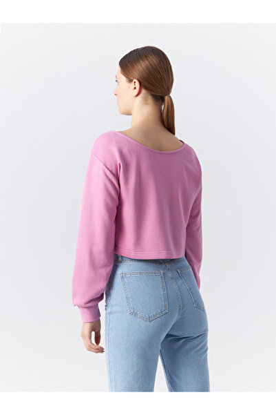 adidas Adıdas Luxe Slouchy Crew Women's Sweatshirt Hf6775