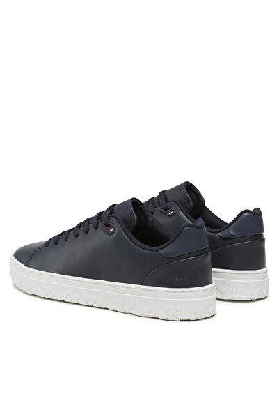 Tommy Hilfiger Tommy Hılfıger Modern Iconıc Court Cup Leather Erkek Ayakkabı Fm0fm04355-dw5
