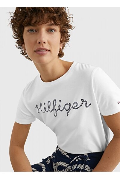 Tommy Hilfiger Tommy Hilfiger Women's T-shirt Ww0ww37888-ybr