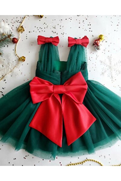 Asel Kids Παιδικό χριστουγεννιάτικο φόρεμα