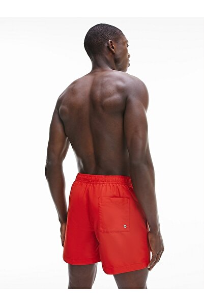 Calvin Klein Men's Red Swim Shorts