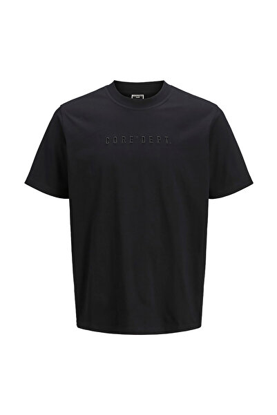 Jack & Jones Core Charge Erkek Siyah Tişört (12273070-B)