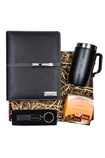 Kalemedair Kişiye Özel Organizerli Tarihsiz Ajanda Termos Bardak Anahtarlık v...