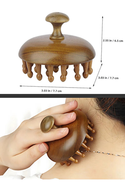 TRENZ Trenz Wooden Scalp Massage Comb - R71