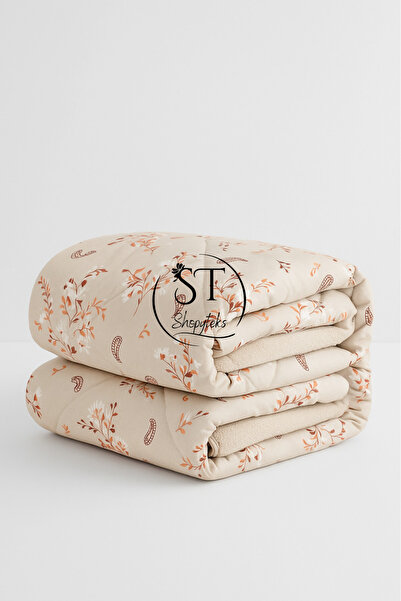 Shopyteks Double Floral Welsoft Quilt Double-Sided 195X215