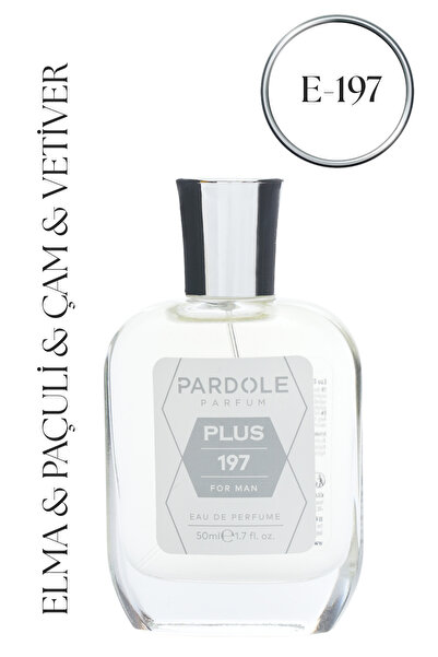 PARDOLE E-197 Meyvemsi, Odunsu Favoris Erkek Parfum-50 ml - Elma, Paçuli, Çam...