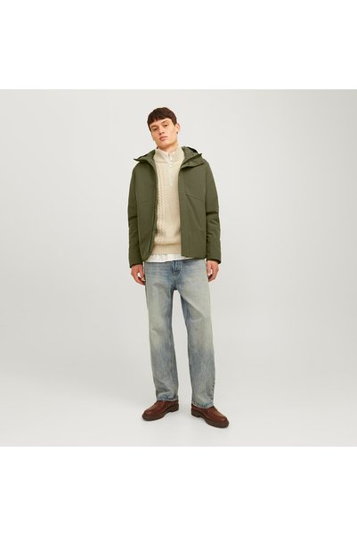 Jack & Jones JJEKEEN JACKET SN Grape Leaf