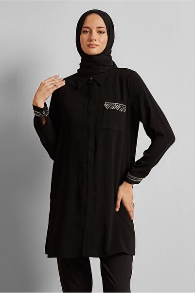 Alvina Linen Look Tunic 45621