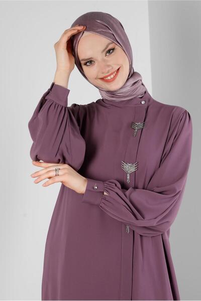 Alvina AKSESUAR DETAYLI GENİŞ KOL TUNİK 43532