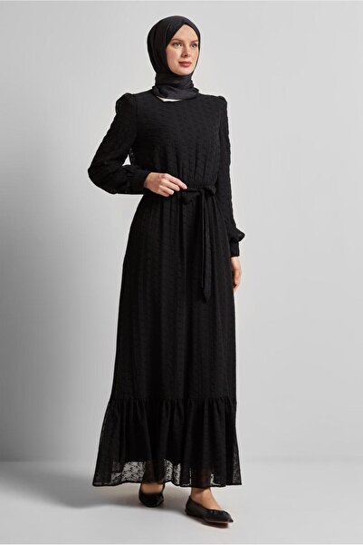 Alvina Sashed Chiffon Dress 45431