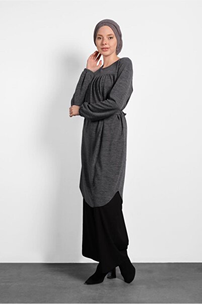 Alvina Ζώνη Crew Neck Plain Tunic 40392