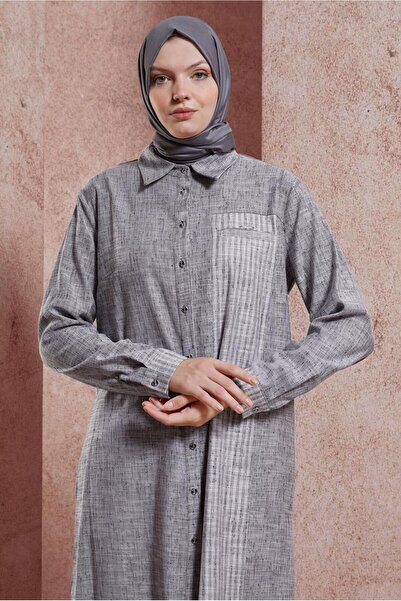 Alvina Tunic - Shirt Collar, Model 44593