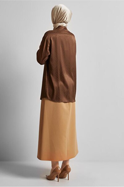 Alvina Satin Jacquard Tunic 45375