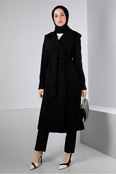 Alvina Hooded POCKET COAT 90351