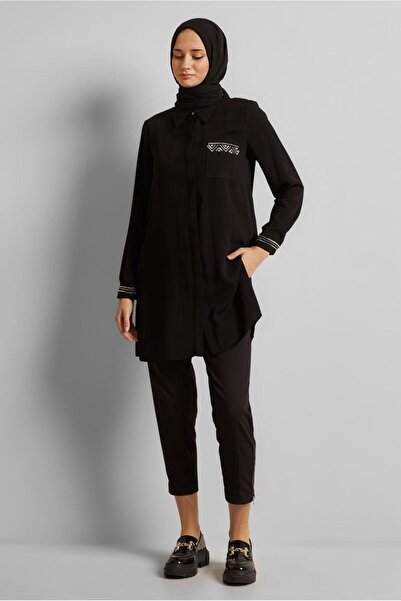 Alvina Linen Look Tunic 45621