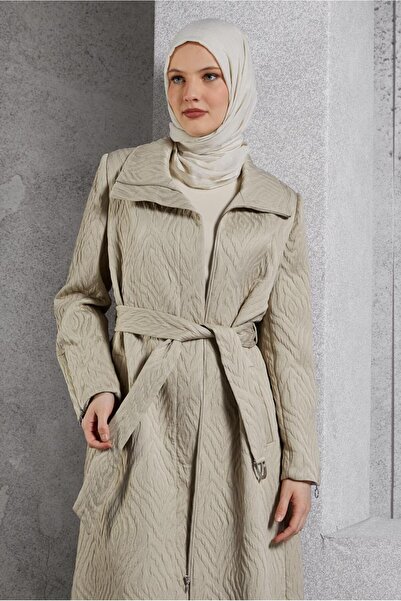 Alvina KEMERLİ TRENÇKOT 10926