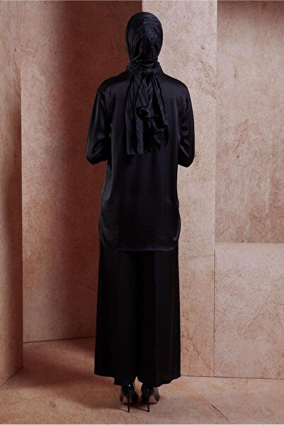 Alvina Satin Trousers Set - Model 44757