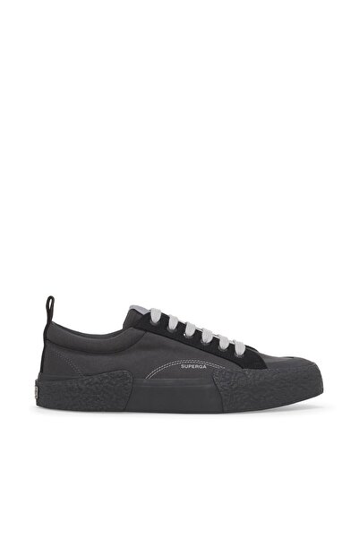 Superga 2660 Stripe Big Bumpers Block Unisex Gri-Siyah Bileksiz Sneaker