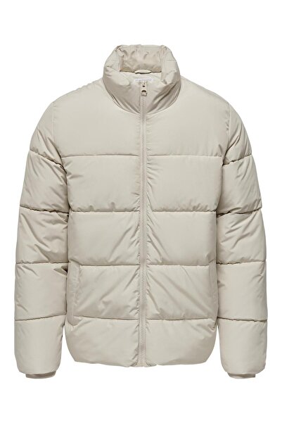Only & Sons Ανδρικό γκρι παλτό ONSMELVIN LIFE PUFFER JACKET OTW VD - 22019345