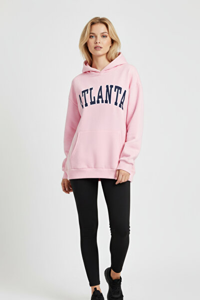 UNCİA OUTDOORS Unisex Oversize με κουκούλα και στάμπα