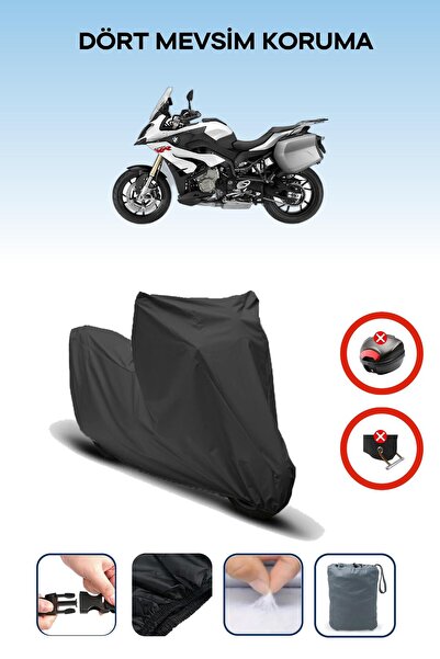 Breen Siyah Bmw S 1000 Xr Motosiklet Brandası Arka Çanta Uyumsuz