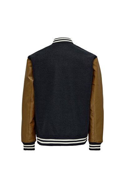 Only & Sons Onsjay Varsity Jacket Otw Erkek Lacivert Mont - 22022572