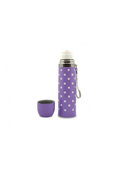 Sema Baby Polka Dot Baby Thermos 500 ml - Purple