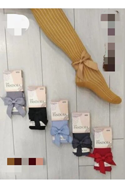 Luis Pandora Children's Pantyhose with Bow