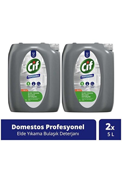 Cif Professional Bulaşık Deterjanı Elde Yıkama 10 lt (5lt x 2 adet)