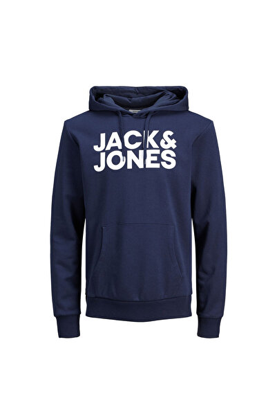 Jack & Jones Corp Logo Erkek Lacivert Sweatshirt (12152840-NBL)