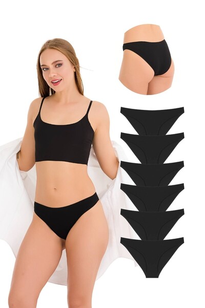 Newlilla 10010 Slip Pack of 6 Bikini Panties