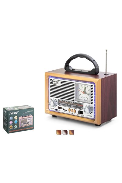 NNS Ns8890Bt Bluetooth Nostalji Speaker 200*102*145Mm