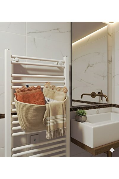 ST Atölye Cok amaçlı dekoratif sepet ,havlupan havluluk ,oyuncak sepeti