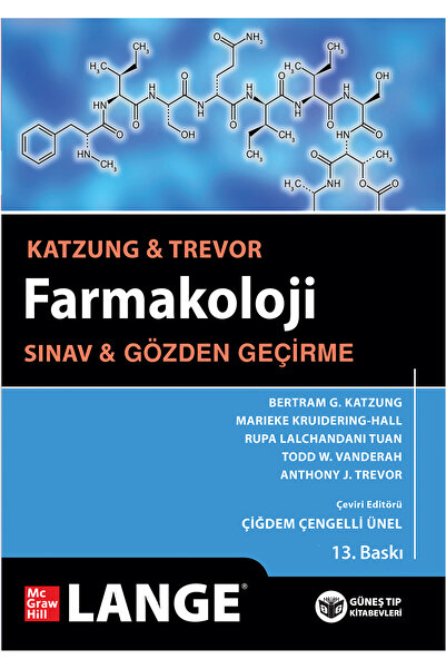 Güneş Tıp Kitabevleri Katzung & Trevor Farmakoloji Sınav Ve Gözden Geçirme (13. Baskı)