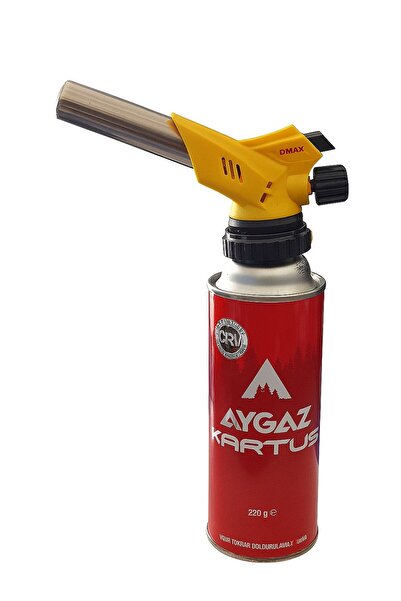 Aygaz 220Gr kartuş+ dmax pürmüz başlığı