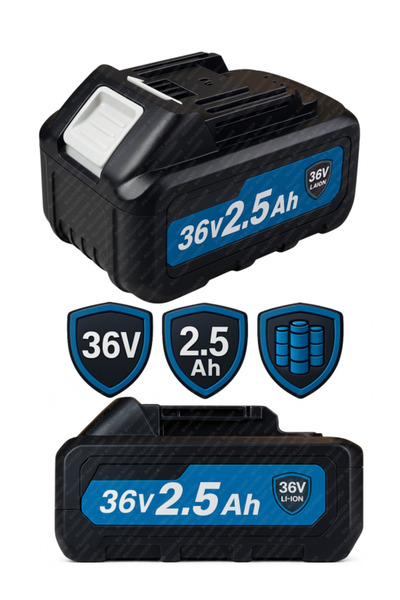 Vice Bulldozer 36v Büyük Boy 10 pilli Yedek Batarya LI-ION LITHIUM IOM