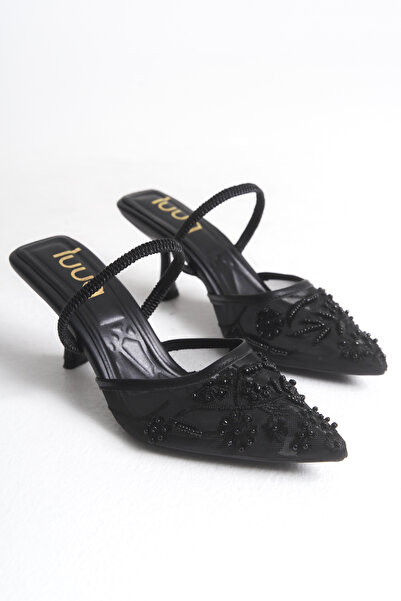 luuq shoes Kelly Lace Beading Women's High Heel Shoes