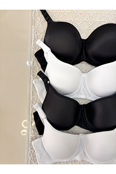 Kerem Giyim Γυναικείο Σετ σουτιέν με επένδυση και Underwire - Σετ 2 (ΣΥΡΜΑΤΑ)