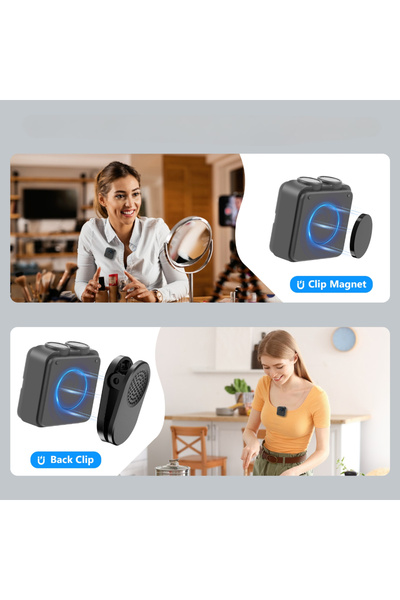 Maraz YAKA MİKROFONU KABLOSUZ İPHONE 15/16/17 type-c ANDROİD UYUMLU