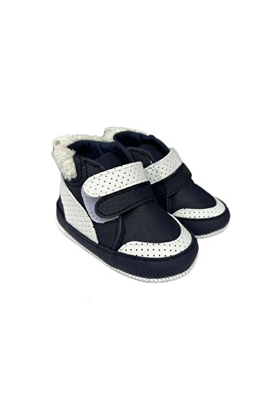 LOVE MAXX Suede Leather Welsoft Boots Navy Blue