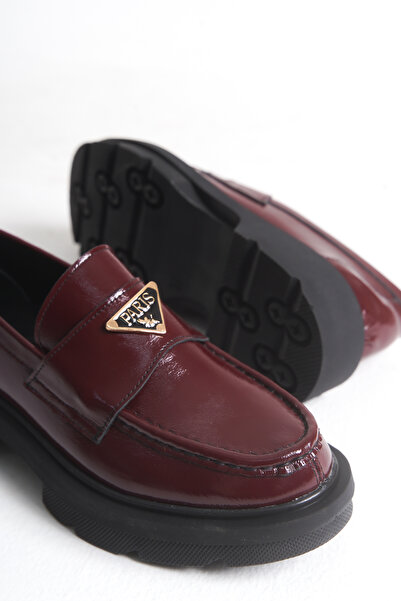 öz se shoes Roger Hakiki Deri Loafer Kadın Ayakkabı