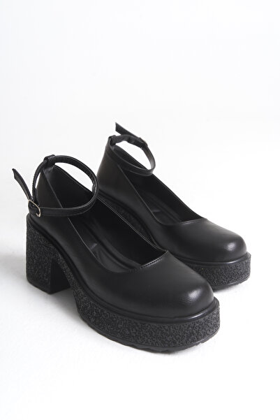 luuq shoes Guvy Women's Loafer Shoes with Belt Detail