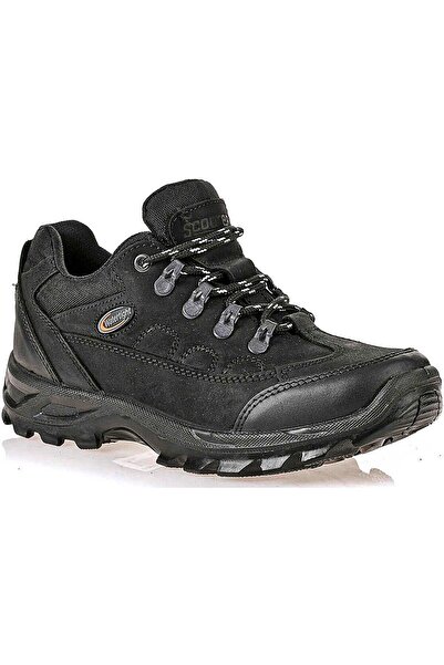 Scooter G5537Ns Black Nubuck Women's Watertight Casual Shoes