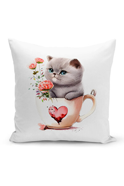 Bertille Home Husă de pernă pentru copii Seria bebeluși cu două fețe imprimat...